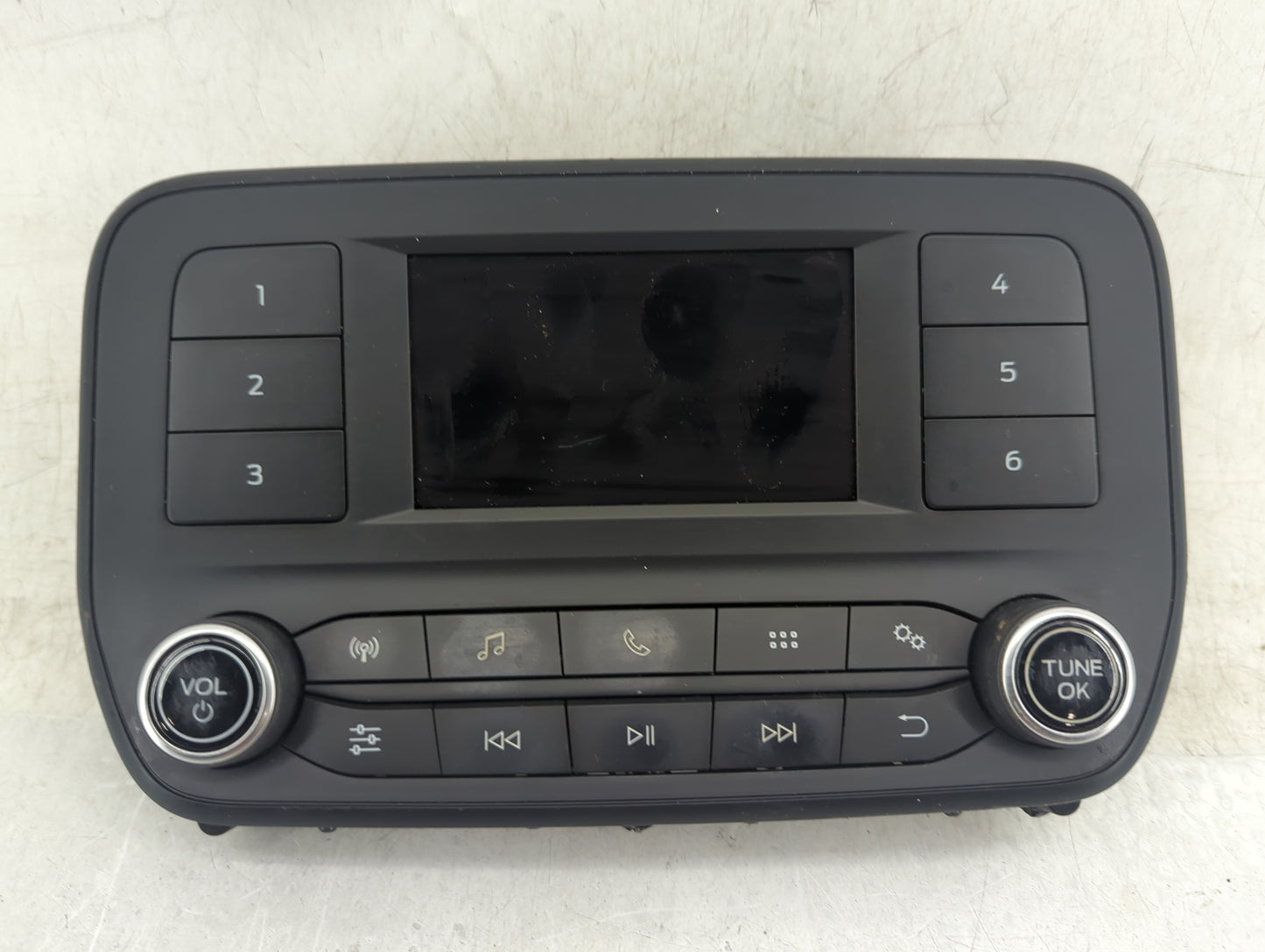 2018-2020 Ford Ecosport Radio AM FM Cd Player Receiver Replacement P/N:H1BT-18B955-EF Fits Fits 2018 2019 2020 OEM Used Auto