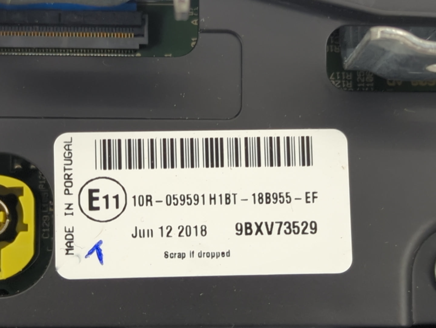 2018-2020 Ford Ecosport Radio AM FM Cd Player Receiver Replacement P/N:H1BT-18B955-EF Fits Fits 2018 2019 2020 OEM Used Auto