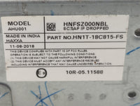 2018-2022 Ford Ecosport Radio AM FM Cd Player Receiver Replacement P/N:HN1T-18C815-FS Fits Fits 2018 2019 2020 2021 2022 OEM