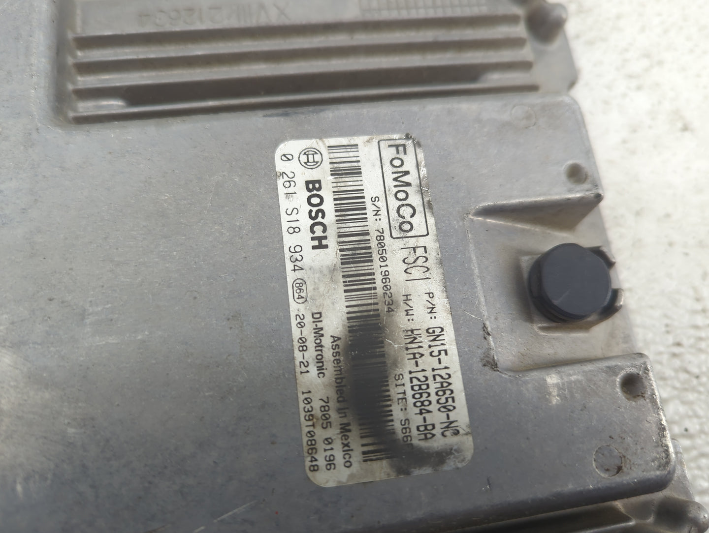 2018-2022 Ford Ecosport PCM Engine Control Computer ECU ECM PCU OEM P/N:GN15-12A650-NC HN1A-12B684-BA Fits OEM Used Auto Par