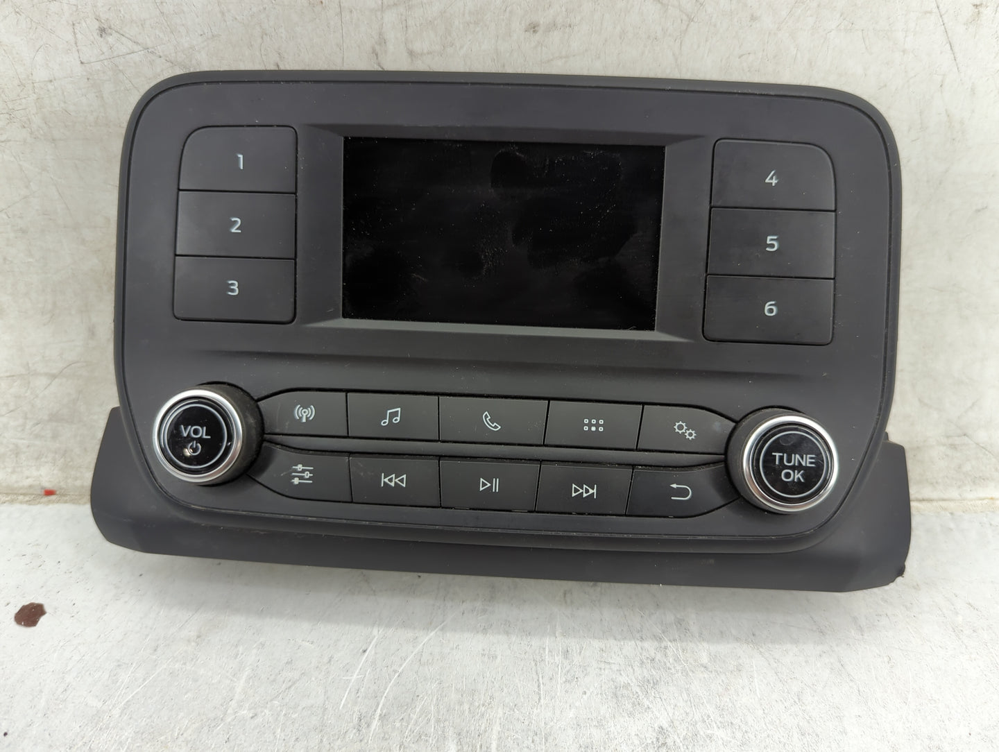 2018-2020 Ford Ecosport Radio AM FM Cd Player Receiver Replacement P/N:10R-059591 H1BT-18B955-EE Fits Fits 2018 2019 2020 OE