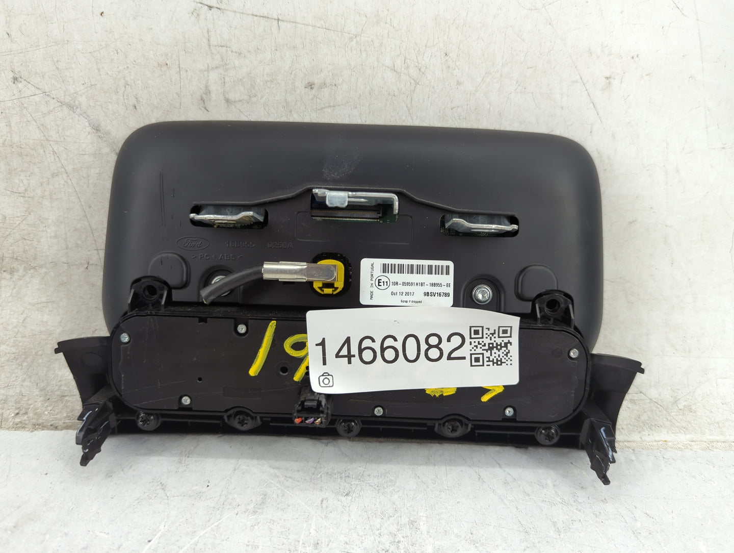 2018-2020 Ford Ecosport Radio AM FM Cd Player Receiver Replacement P/N:10R-059591 H1BT-18B955-EE Fits Fits 2018 2019 2020 OE