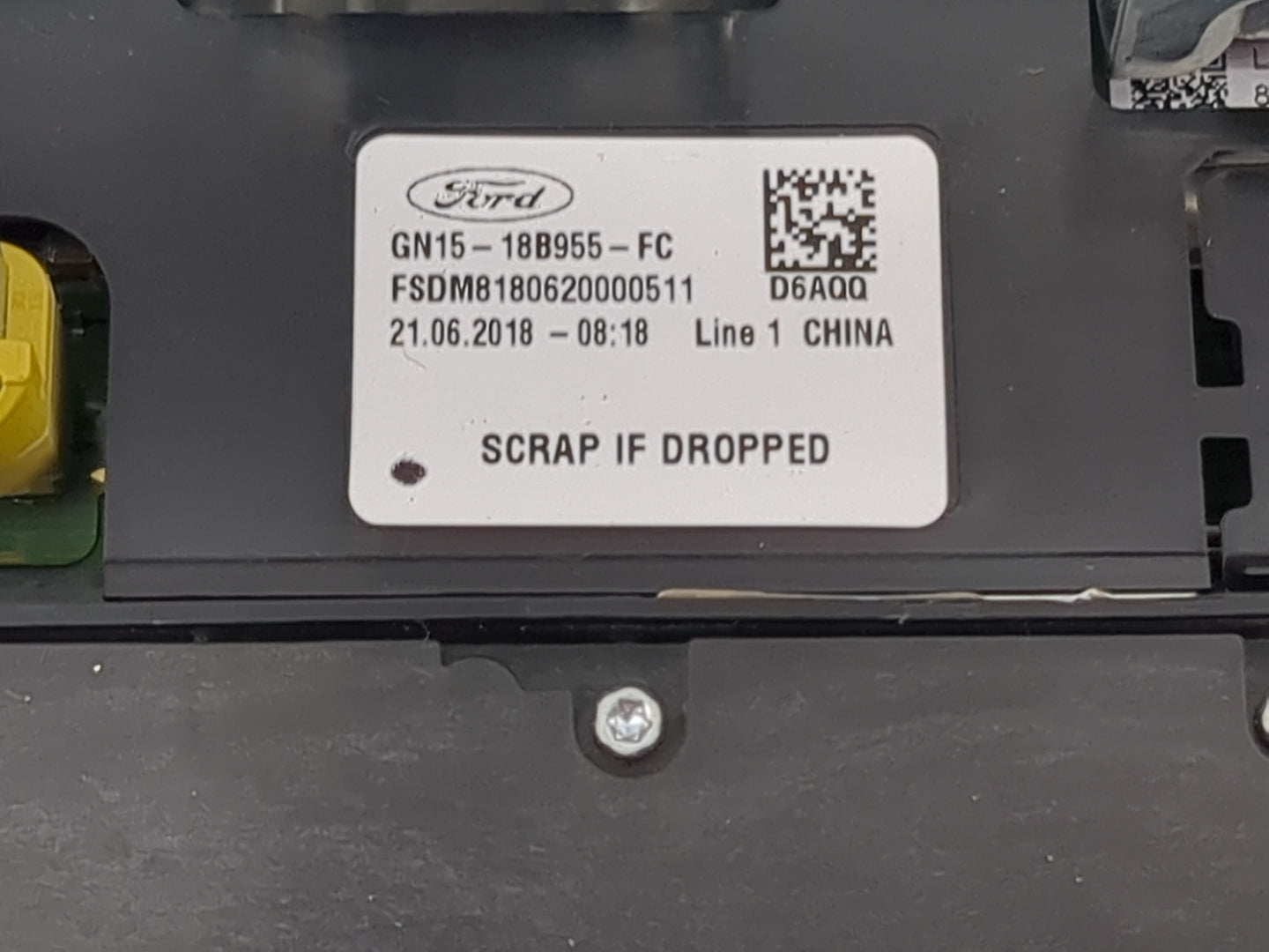 2018-2019 Ford Ecosport Information Display Screen 1472777 - Oemusedautoparts1.com