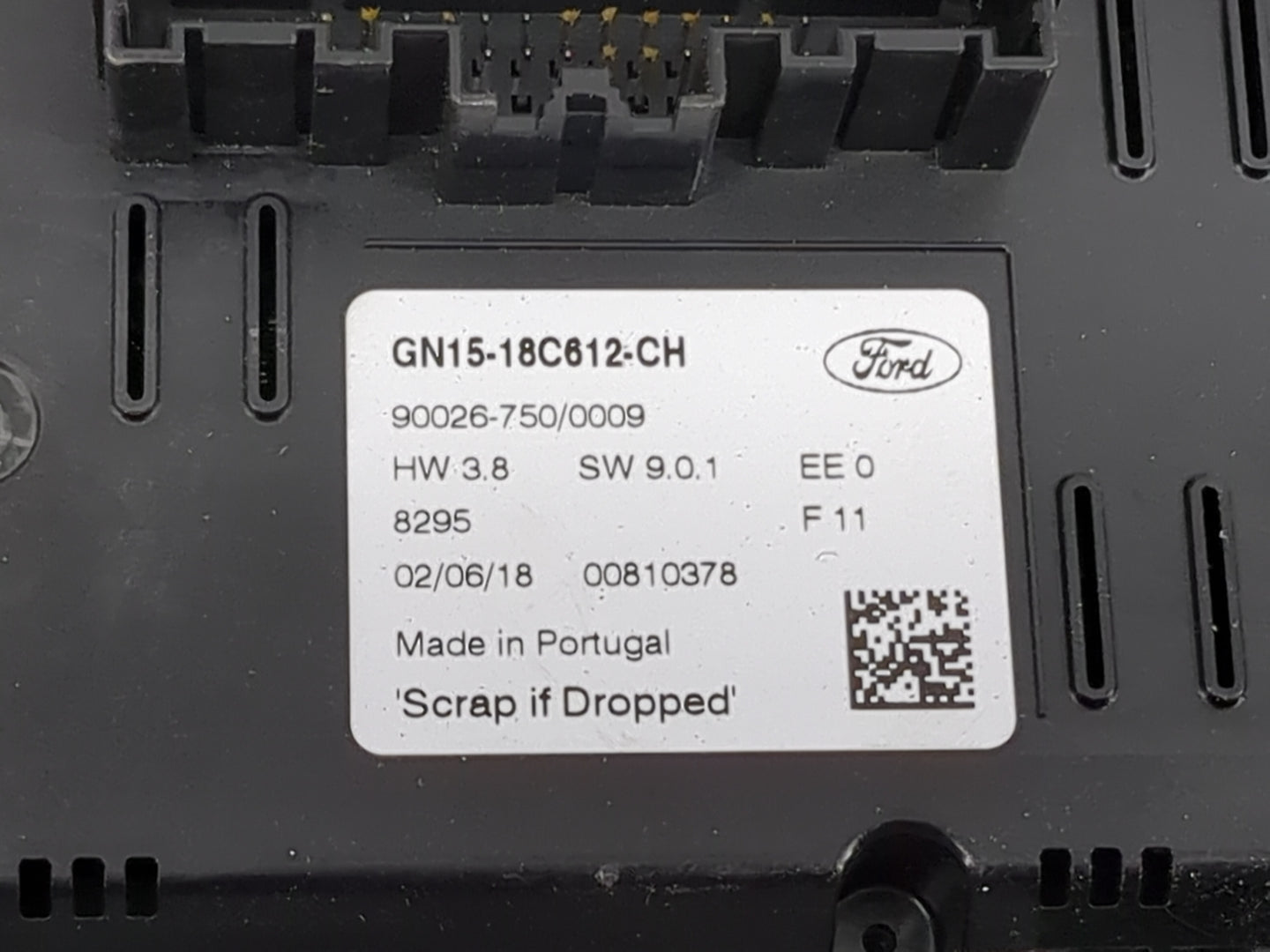 2018-2020 Ford Ecosport Climate Control Module Temperature AC/Heater Replacement P/N:GN15-18C612-CH Fits Fits 2018 2019 2020
