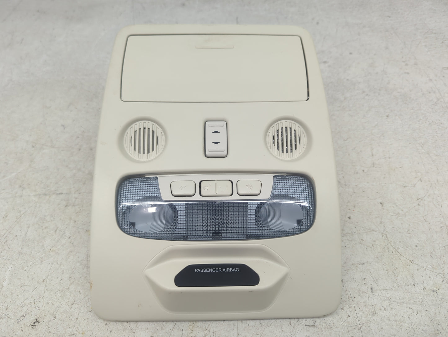 2018 Ford Ecosport Overhead Console W/rear Climate Control Tan - Oemusedautoparts1.com