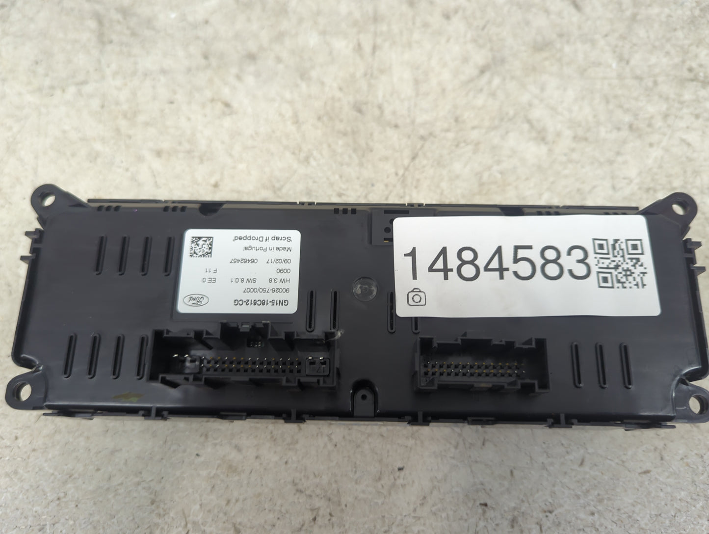 2018-2020 Ford Ecosport Climate Control Module Temperature AC/Heater Replacement P/N:GN15-18C612-CG 90026-750/0007 Fits OEM 