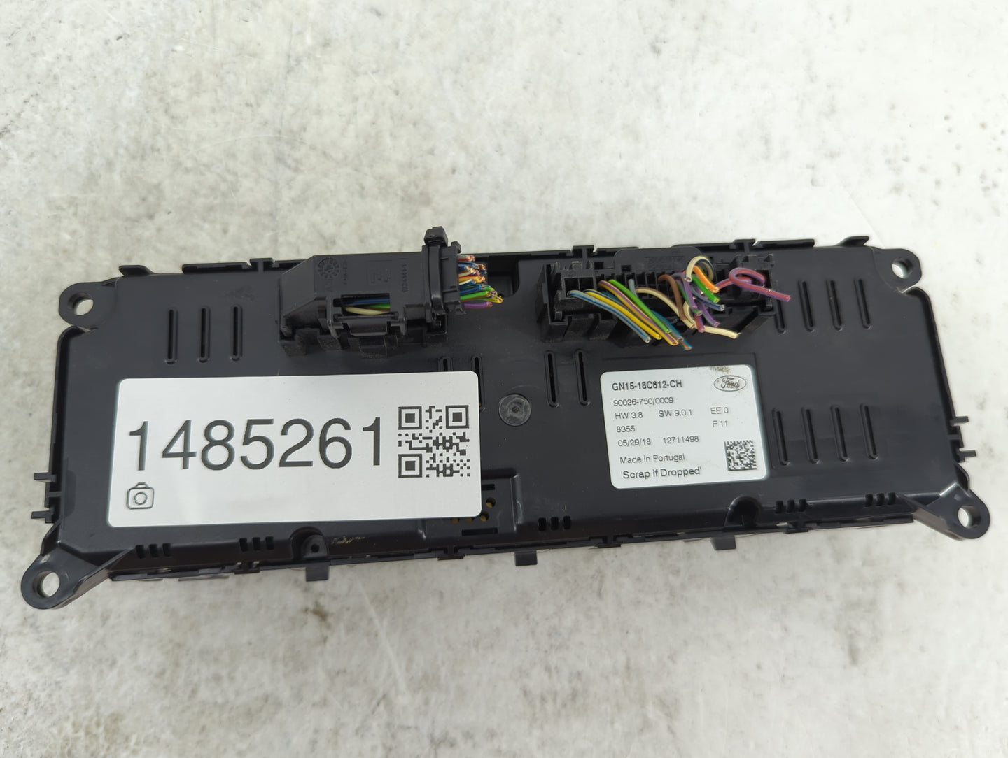 2018-2020 Ford Ecosport Climate Control Module Temperature AC/Heater Replacement P/N:GN15-18C612-CH Fits Fits 2018 2019 2020