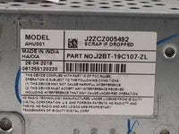 2018-2019 Ford Ecosport Radio AM FM Cd Player Receiver Replacement P/N:J2BT-19C107-ZL J2ZCZ005492, AHU001 Fits Fits 2018 201