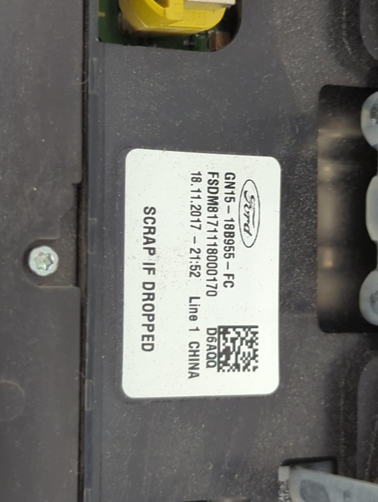 2018-2019 Ford Ecosport Information Display Screen 1494789 - Oemusedautoparts1.com