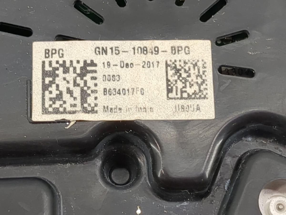 2018-2019 Ford Ecosport Instrument Cluster Speedometer Gauges P/N:GN15-10849-BPG Miles:36K Fits Fits 2018 2019 OEM Used Auto