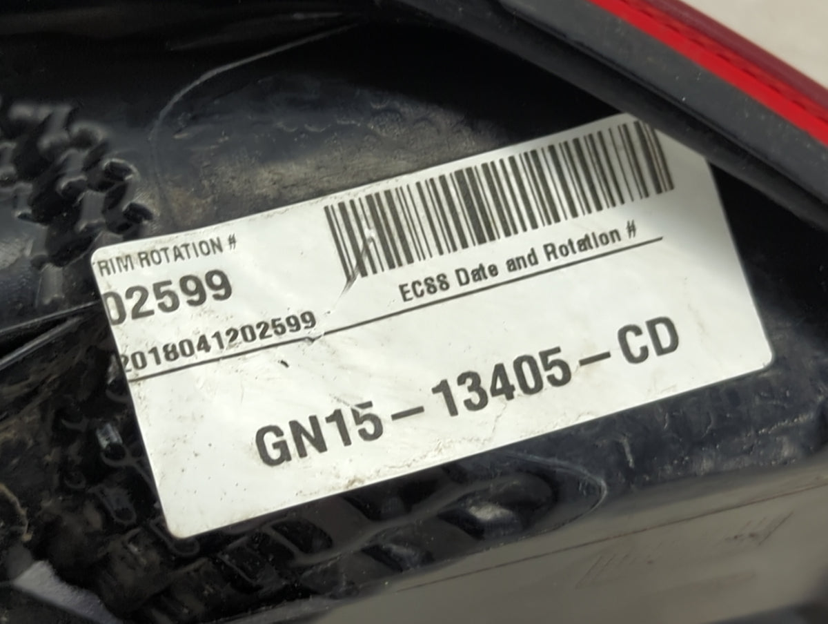2018-2022 Ford Ecosport Tail Light Assembly Driver Left OEM P/N:GN15-13405-CD Fits Fits 2018 2019 2020 2021 2022 OEM Used Au