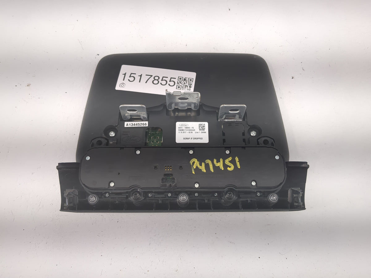2018-2019 Ford Ecosport Information Radio Display Screen Black - Oemusedautoparts1.com