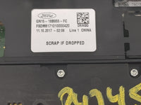 2018-2019 Ford Ecosport Information Radio Display Screen Black - Oemusedautoparts1.com