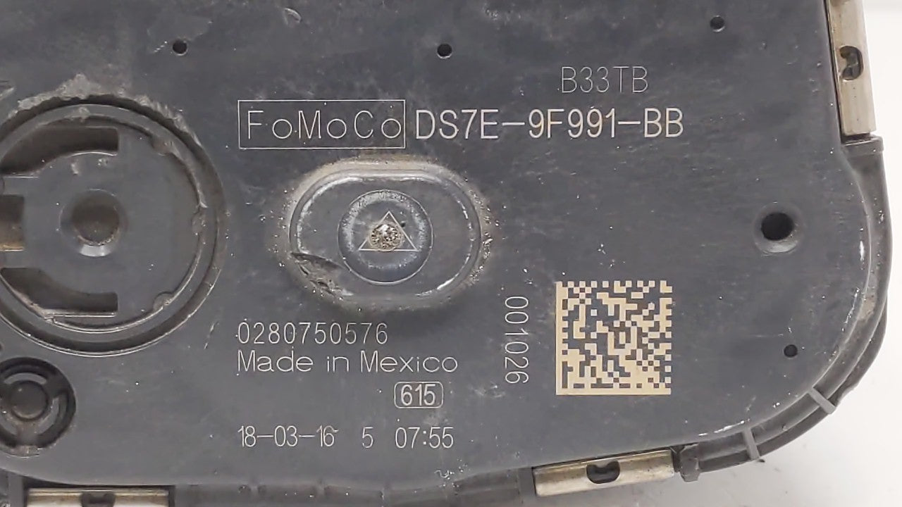 2018 Ford Ecosport Throttle Body P/N:DS7E-9F991-BB Fits Fits 2014 2015 2016 2017 2019 OEM Used Auto Parts - Oemusedautoparts