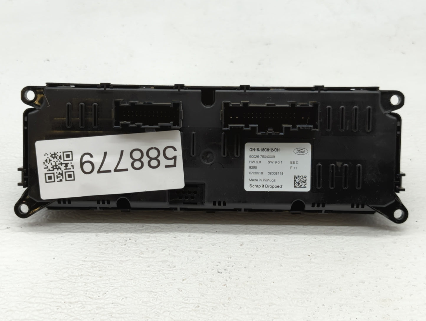 2018-2020 Ford Ecosport Climate Control Module Temperature AC/Heater Replacement P/N:GN15-18C612-CH GN15-18C612-GH Fits OEM 