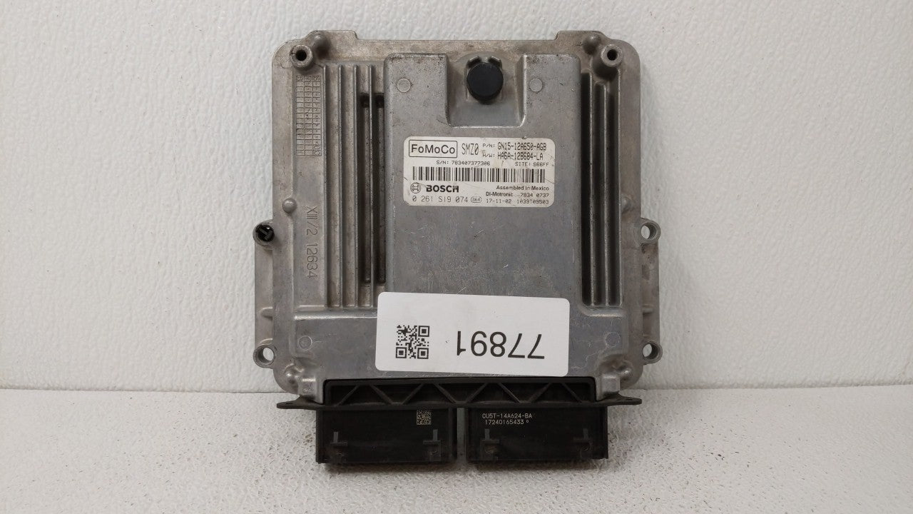 2018 Ford Ecosport PCM Engine Control Computer ECU ECM PCU OEM P/N:GN15-12A650-AGB Fits OEM Used Auto Parts - Oemusedautopar