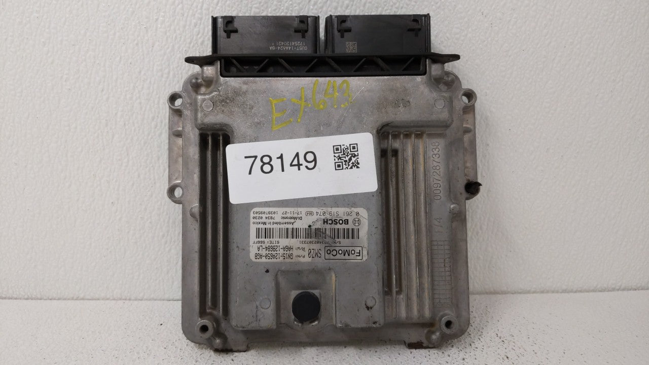 2018-2021 Ford Ecosport PCM Engine Control Computer ECU ECM PCU OEM P/N:GN15-12A650-AGB Fits Fits 2018 2019 2020 2021 OEM Us