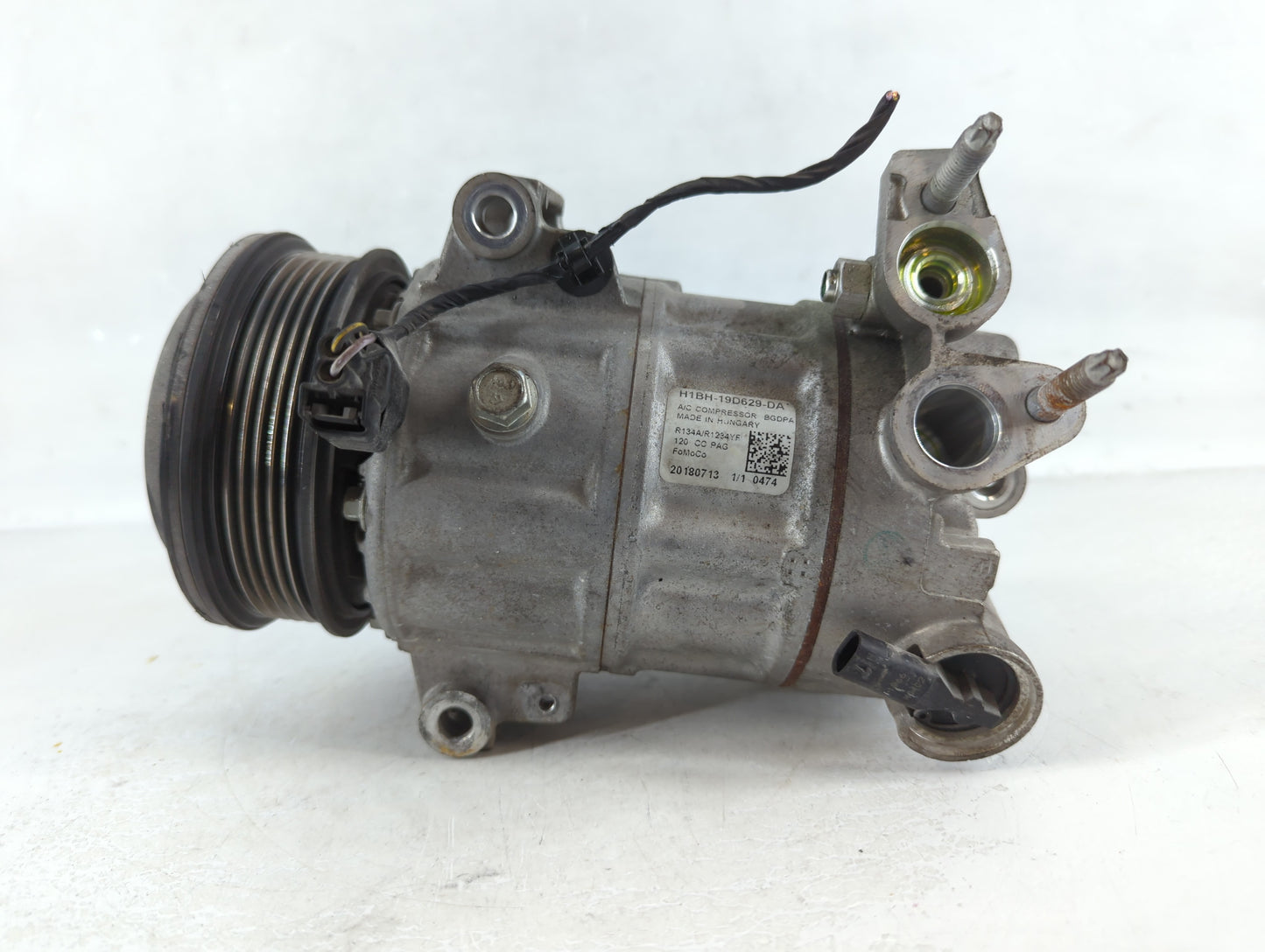 2018-2022 Ford Ecosport Air Conditioning A/c Ac Compressor Oem - Oemusedautoparts1.com