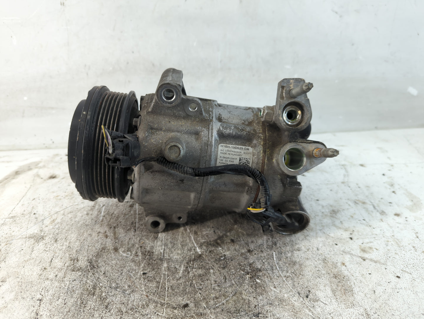 2018-2021 Ford Ecosport Air Conditioning A/c Ac Compressor Oem - Oemusedautoparts1.com