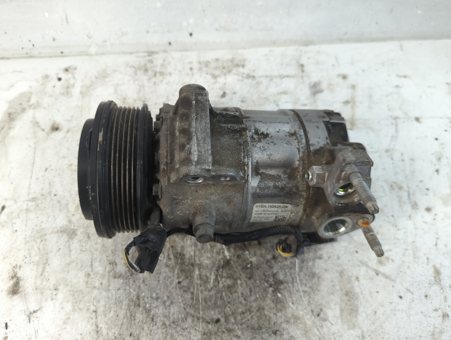2018-2021 Ford Ecosport Air Conditioning A/c Ac Compressor Oem - Oemusedautoparts1.com