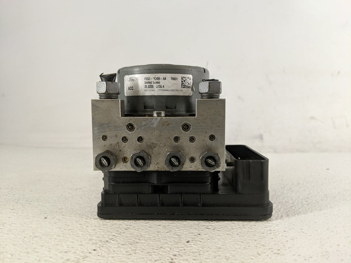 2015-2018 Ford Edge Anti-Lock Brake ABS Pump Module Actuator OEM P/N:F2GC-2C405-AK Fits Fits 2015 2016 2017 2018 OEM Used Au