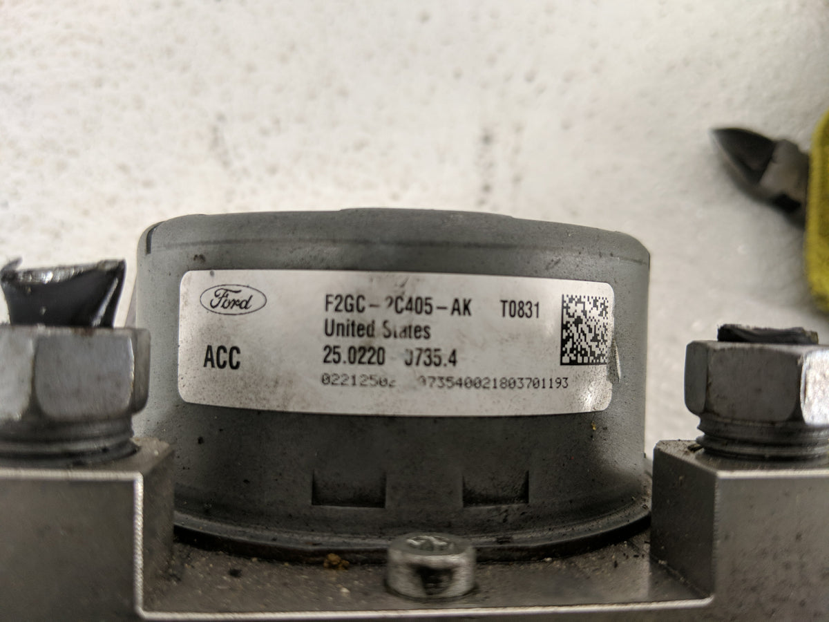 2015-2018 Ford Edge Anti-Lock Brake ABS Pump Module Actuator OEM P/N:F2GC-2C405-AK Fits Fits 2015 2016 2017 2018 OEM Used Au