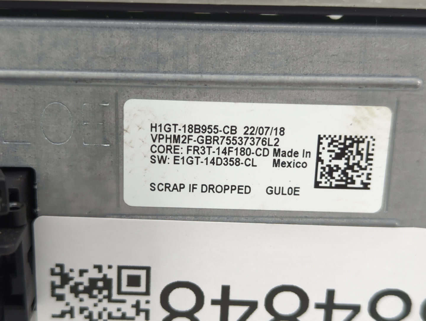 2016-2018 Ford Edge Information Display Screen - Oemusedautoparts1.com