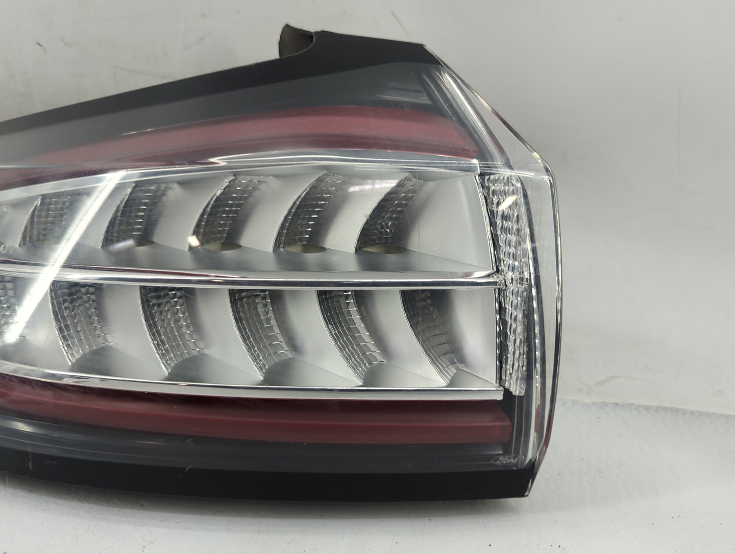 2015-2018 Ford Edge Tail Light Assembly Driver Left OEM P/N:FT4B 13405 BS Fits Fits 2015 2016 2017 2018 OEM Used Auto Parts 