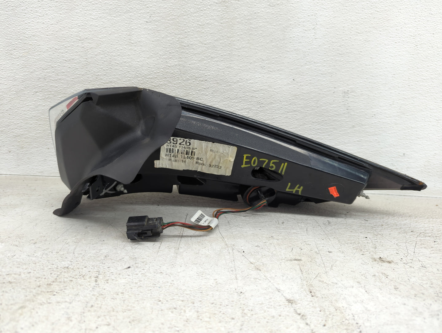 2015-2018 Ford Edge Tail Light Assembly Driver Left OEM P/N:HT4B 13405 B Fits Fits 2015 2016 2017 2018 OEM Used Auto Parts -