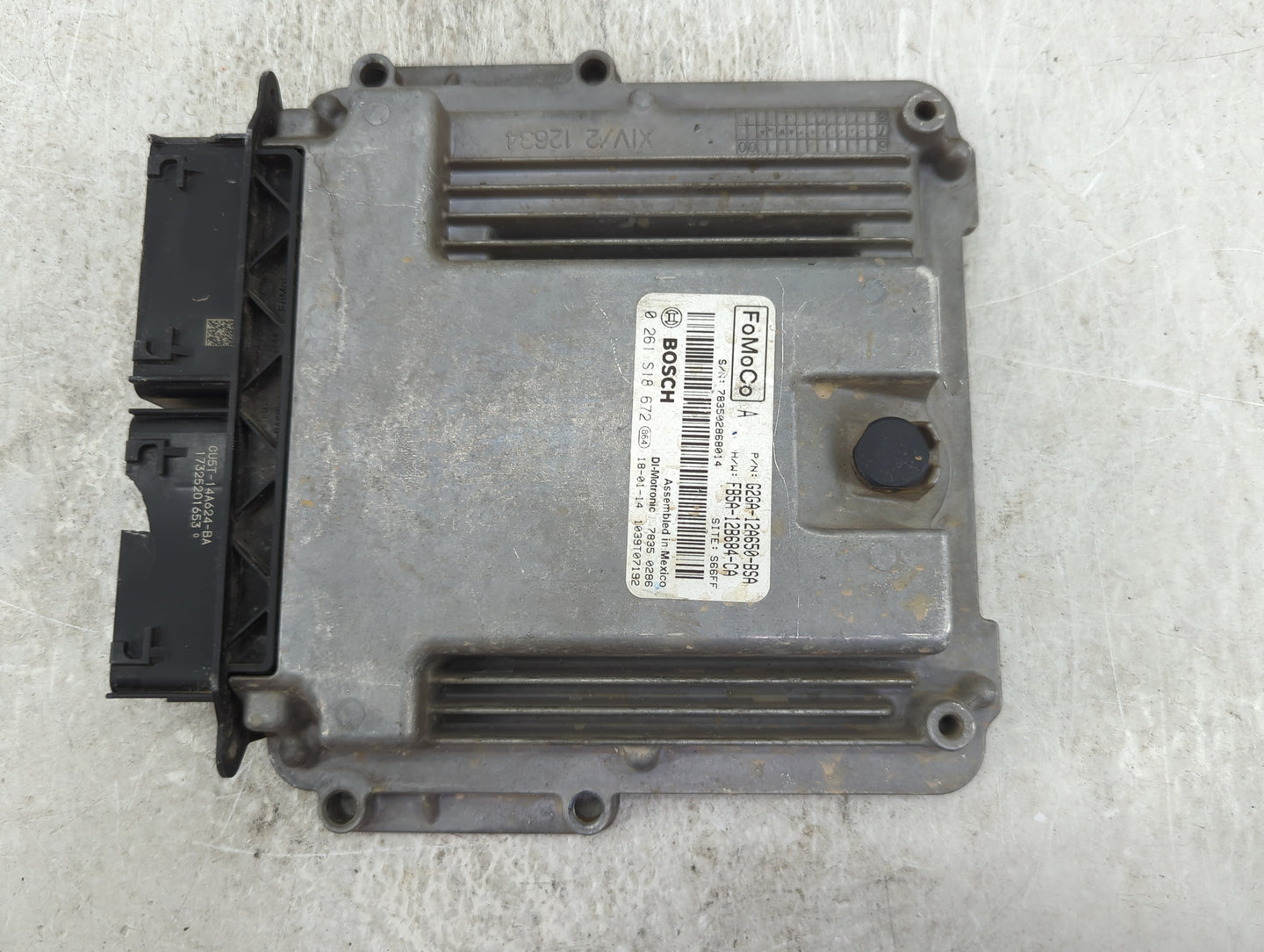2015-2018 Ford Edge PCM Engine Control Computer ECU ECM PCU OEM P/N:G2GA-12A650-BSA FB5A-12B684-CA Fits OEM Used Auto Parts 