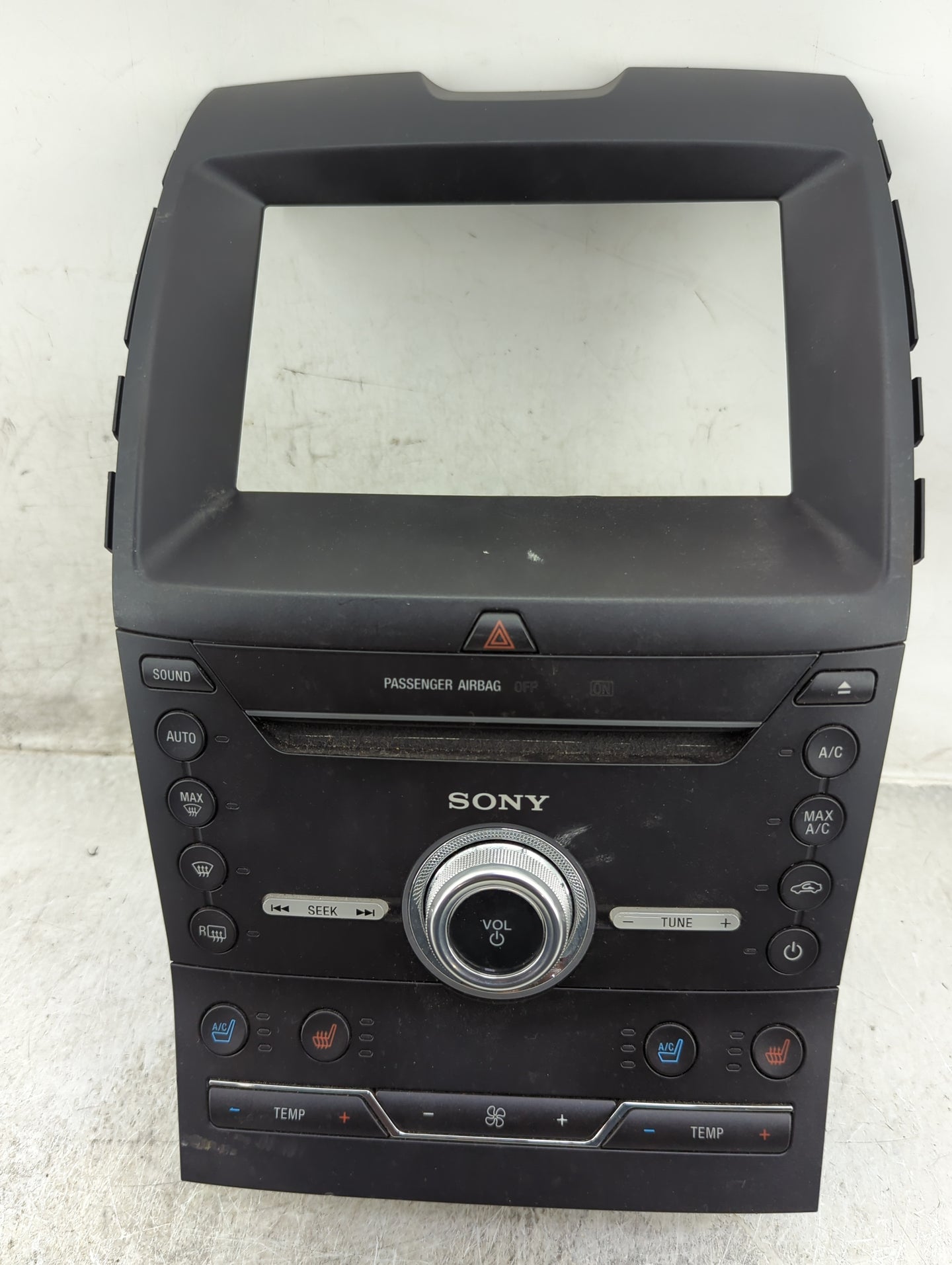 2017-2018 Ford Edge Radio Control Panel Black - Oemusedautoparts1.com