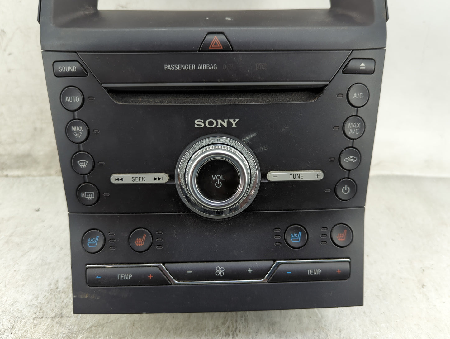 2017-2018 Ford Edge Radio Control Panel Black - Oemusedautoparts1.com