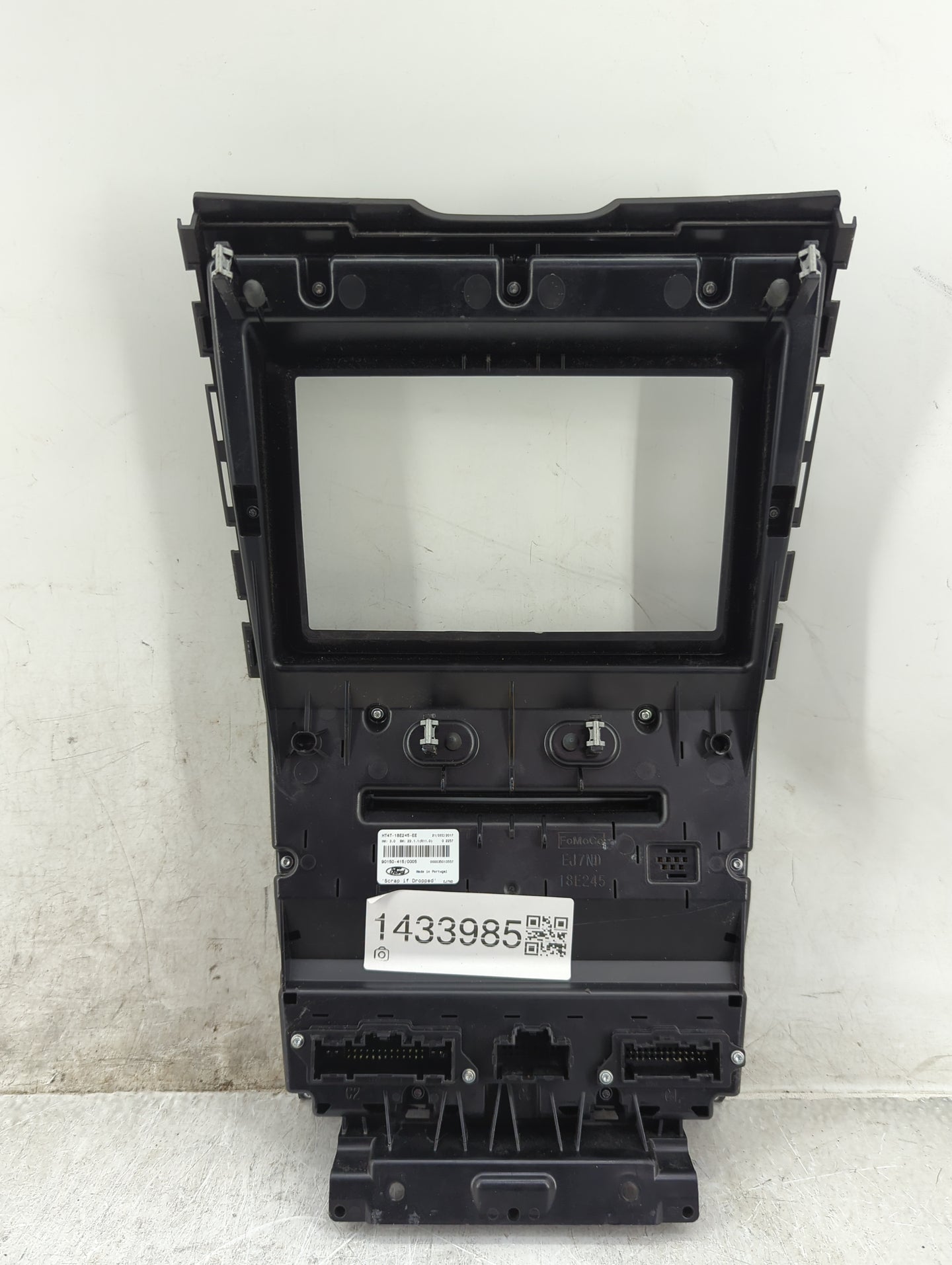 2017-2018 Ford Edge Radio Control Panel Black - Oemusedautoparts1.com