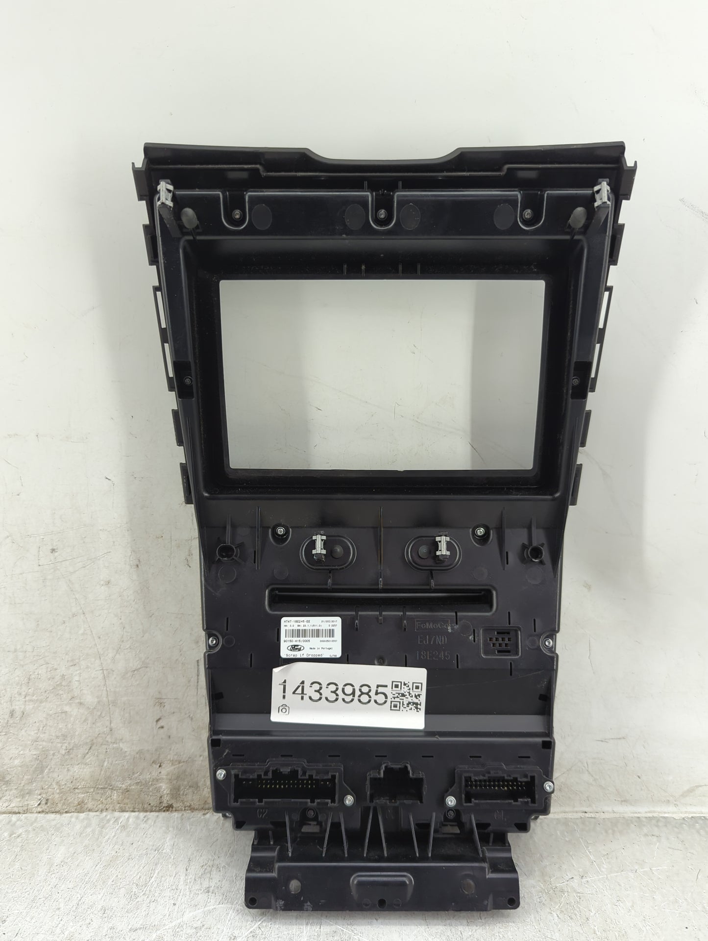 2017-2018 Ford Edge Radio Control Panel Black - Oemusedautoparts1.com