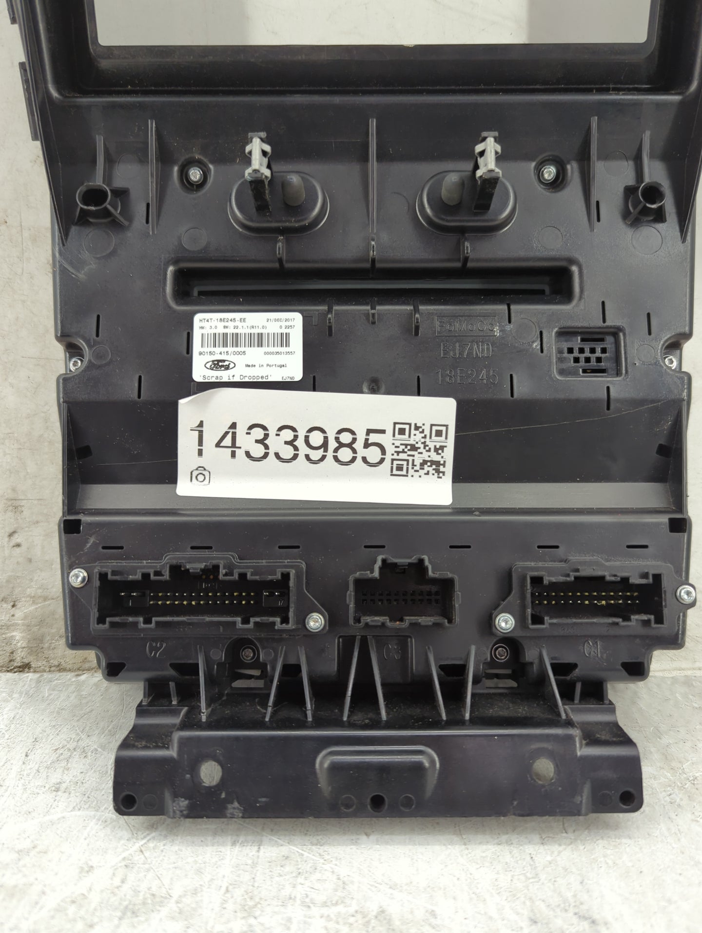 2017-2018 Ford Edge Radio Control Panel Black - Oemusedautoparts1.com