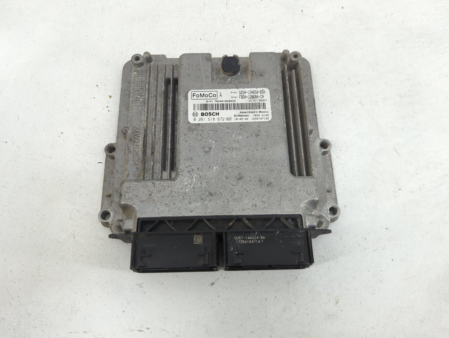2015-2018 Ford Edge PCM Engine Control Computer ECU ECM PCU OEM P/N:G2GA-12A650-BSA FB5A-12B684-CA Fits OEM Used Auto Parts 