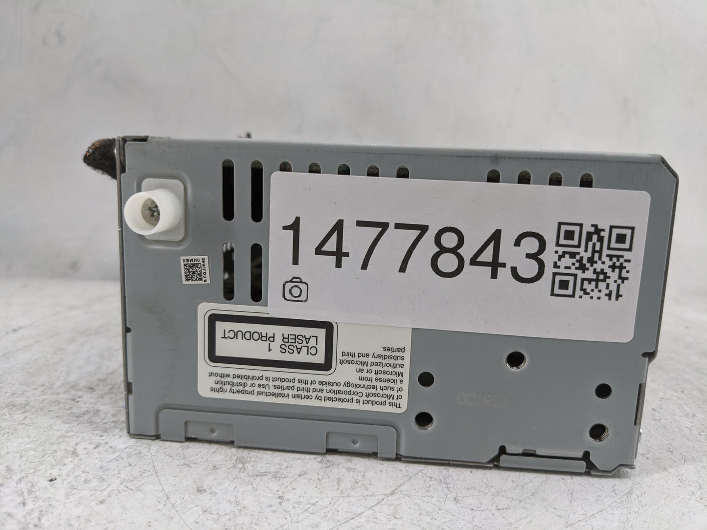 2015-2018 Ford Edge Radio AM FM Cd Player Receiver Replacement P/N:CQ-JJ64EUJME FT4T-19C107-FE Fits Fits 2015 2016 2017 2018