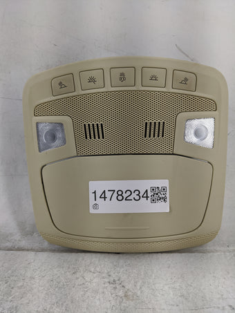 compare product 2018 Ford Edge Overhead Roof Console Tan
