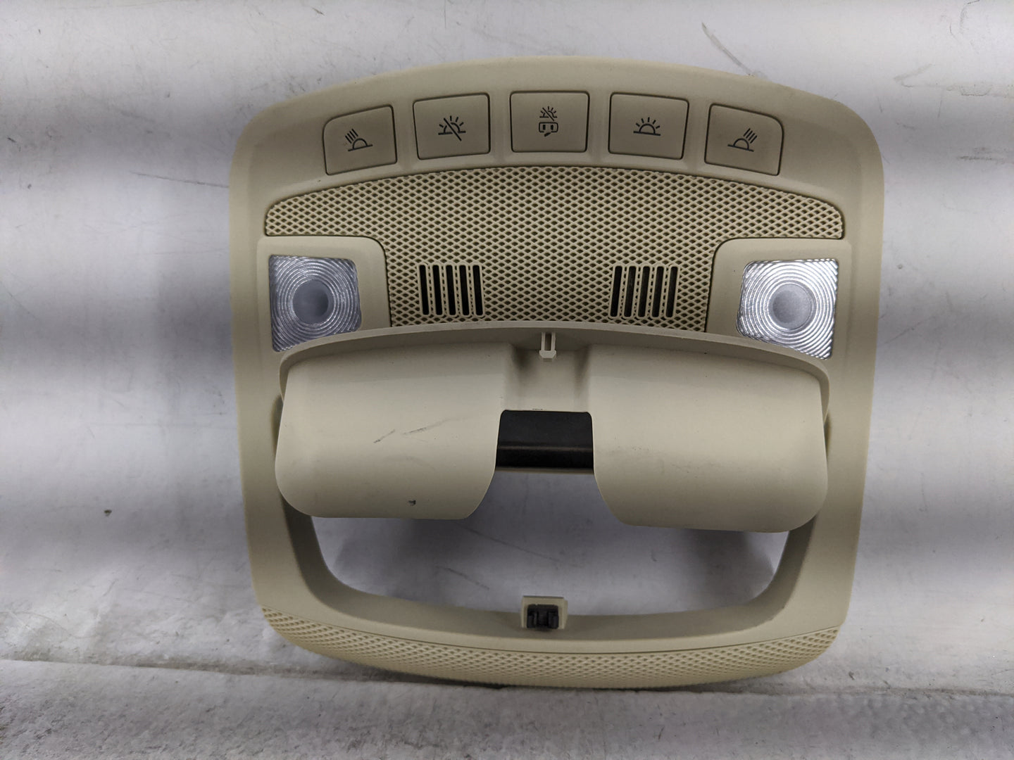 2018 Ford Edge Overhead Roof Console Tan - Oemusedautoparts1.com