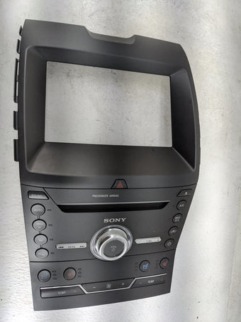 compare product 2017-2018 Ford Edge Radio Control Panel Black 1483073