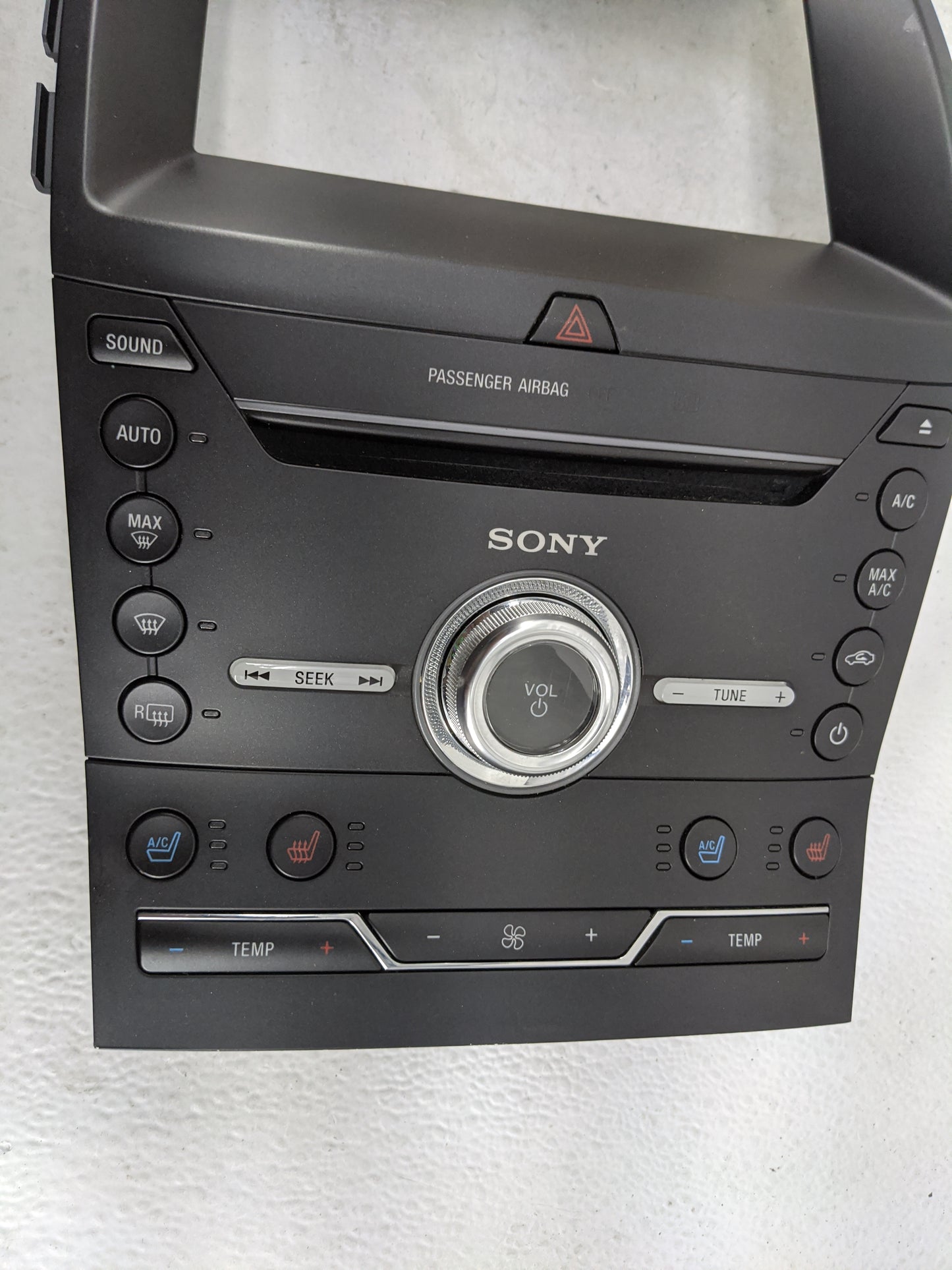 2017-2018 Ford Edge Radio Control Panel Black 1483073 - Oemusedautoparts1.com