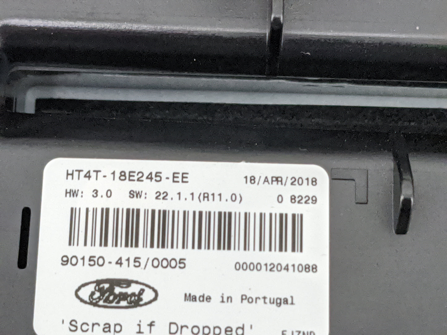 2017-2018 Ford Edge Radio Control Panel Black 1483073 - Oemusedautoparts1.com