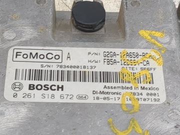 2015-2018 Ford Edge PCM Engine Control Computer ECU ECM PCU OEM P/N:G2GA-12A650-RC FB5A-12B684-CA Fits 2015 2016 2017 2018 2019 OEM Used Auto Parts