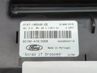 2017-2018 Ford Edge Radio Control Panel - Oemusedautoparts1.com