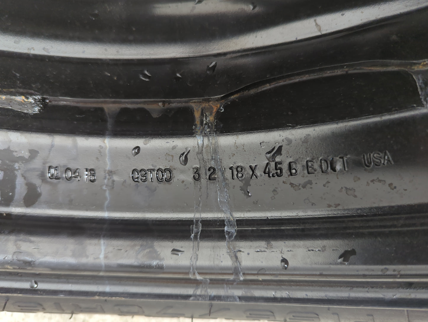 2015-2018 Ford Edge Spare Donut Tire Wheel Rim Oem 5036368 - Oemusedautoparts1.com