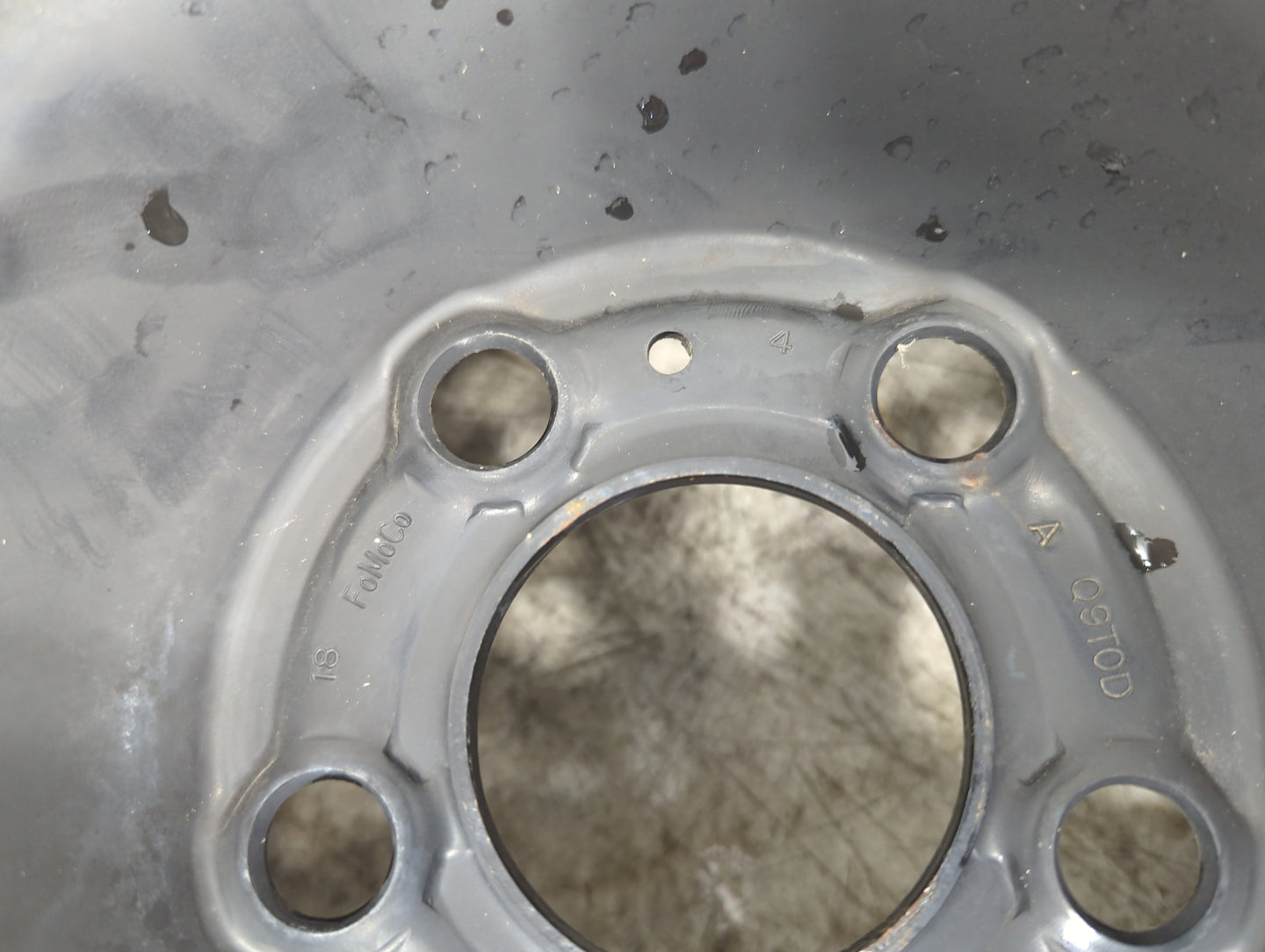 2015-2018 Ford Edge Spare Donut Tire Wheel Rim Oem 5036368 - Oemusedautoparts1.com