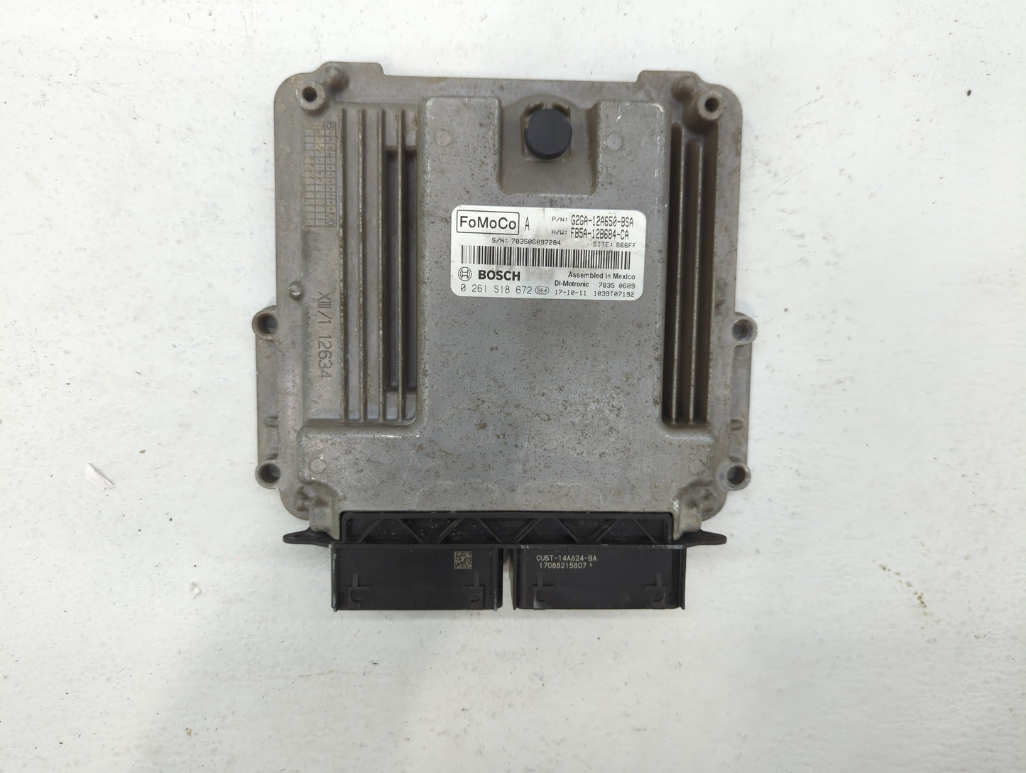 2015-2018 Ford Edge PCM Engine Control Computer ECU ECM PCU OEM P/N:G2GA-12A650-BSA FB5A-12B684-CA Fits OEM Used Auto Parts 