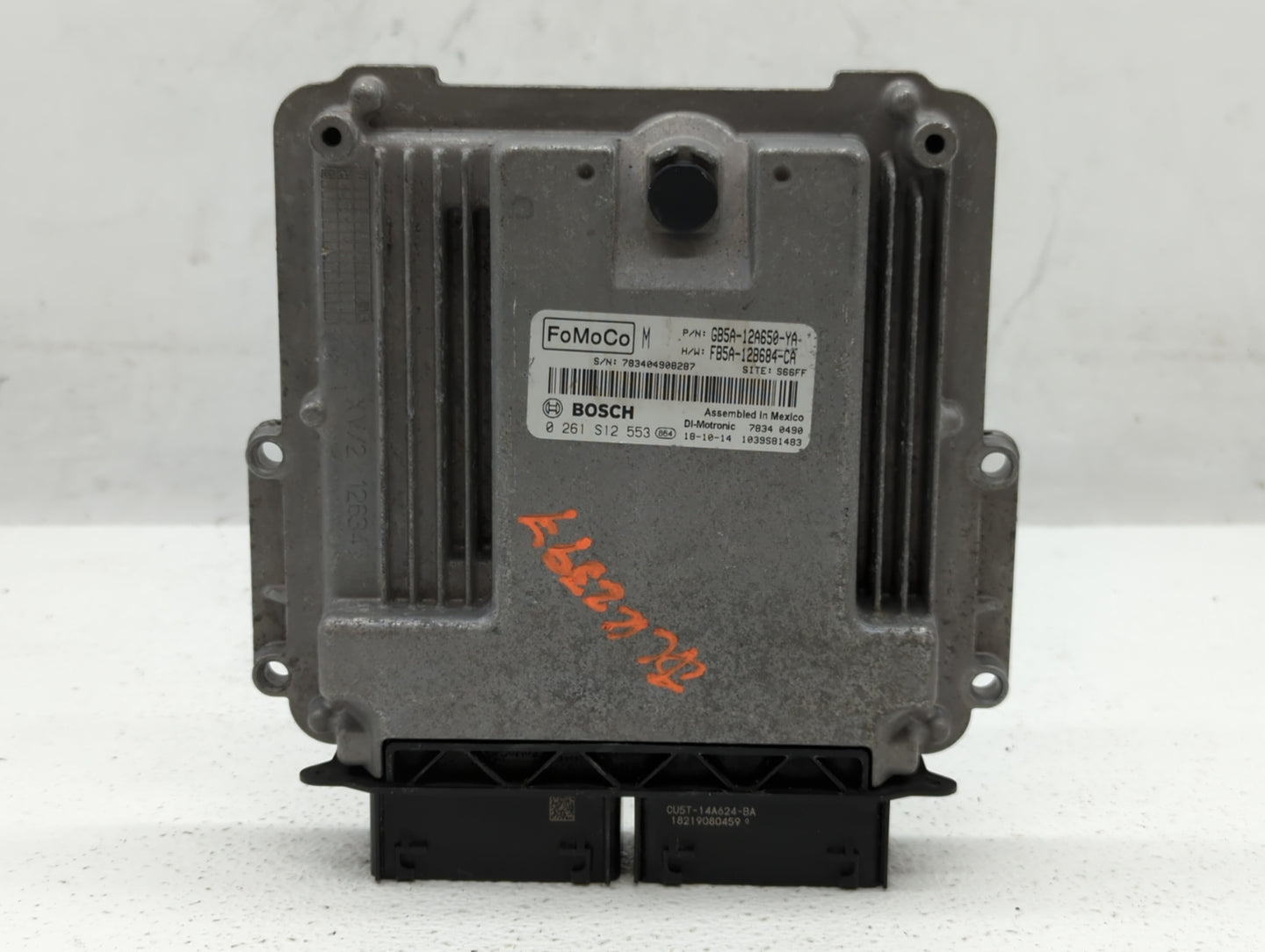 2015-2018 Ford Edge PCM Engine Control Computer ECU ECM PCU OEM P/N:FB5A-12B684-CA G2GA-12A650-BSA Fits OEM Used Auto Parts 