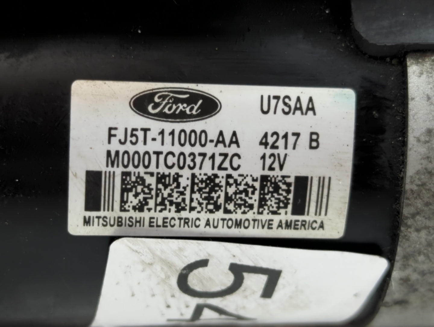 2014-2018 Ford Edge Car Starter Motor Solenoid OEM P/N:FJ5T-11000-AA Fits Fits 2012 2013 2014 2015 2016 2017 2018 2019 2020 