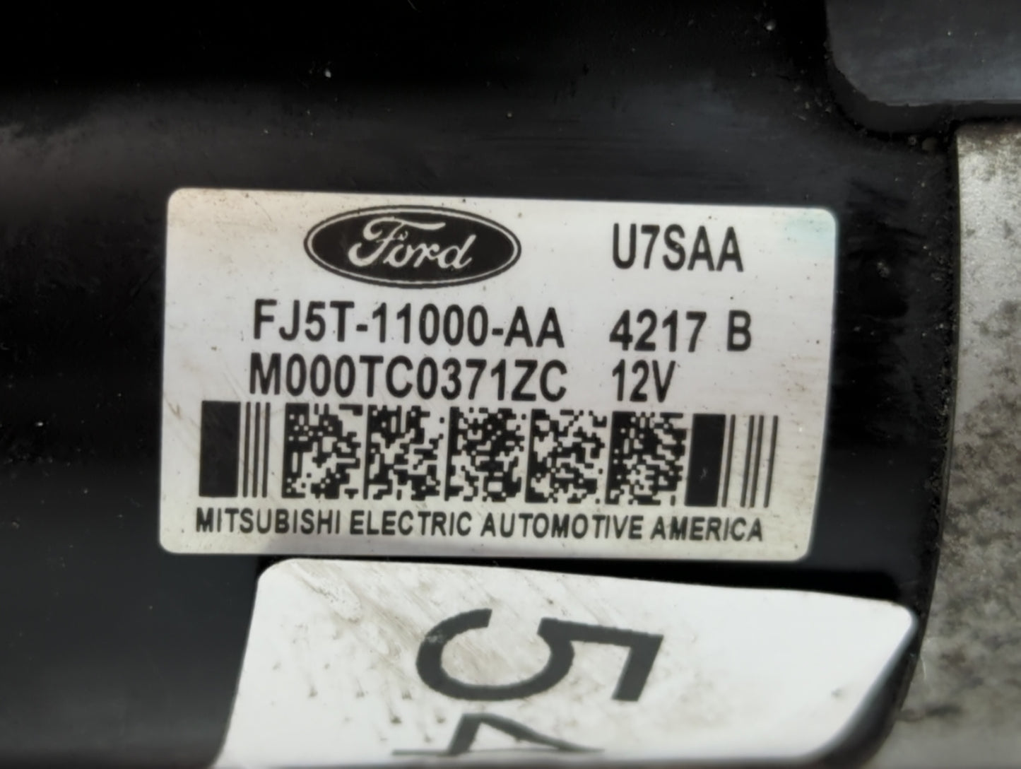 2014-2018 Ford Edge Car Starter Motor Solenoid OEM P/N:FJ5T-11000-AA Fits Fits 2012 2013 2014 2015 2016 2017 2018 2019 2020 